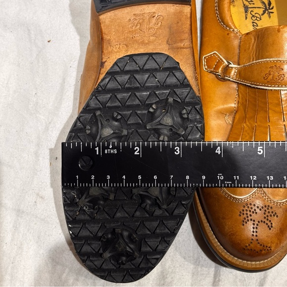 Tommy Bahama Tan Leather Golf Loafers Womens Size 6.5 Slip-On Shoes - Picture 11 of 15